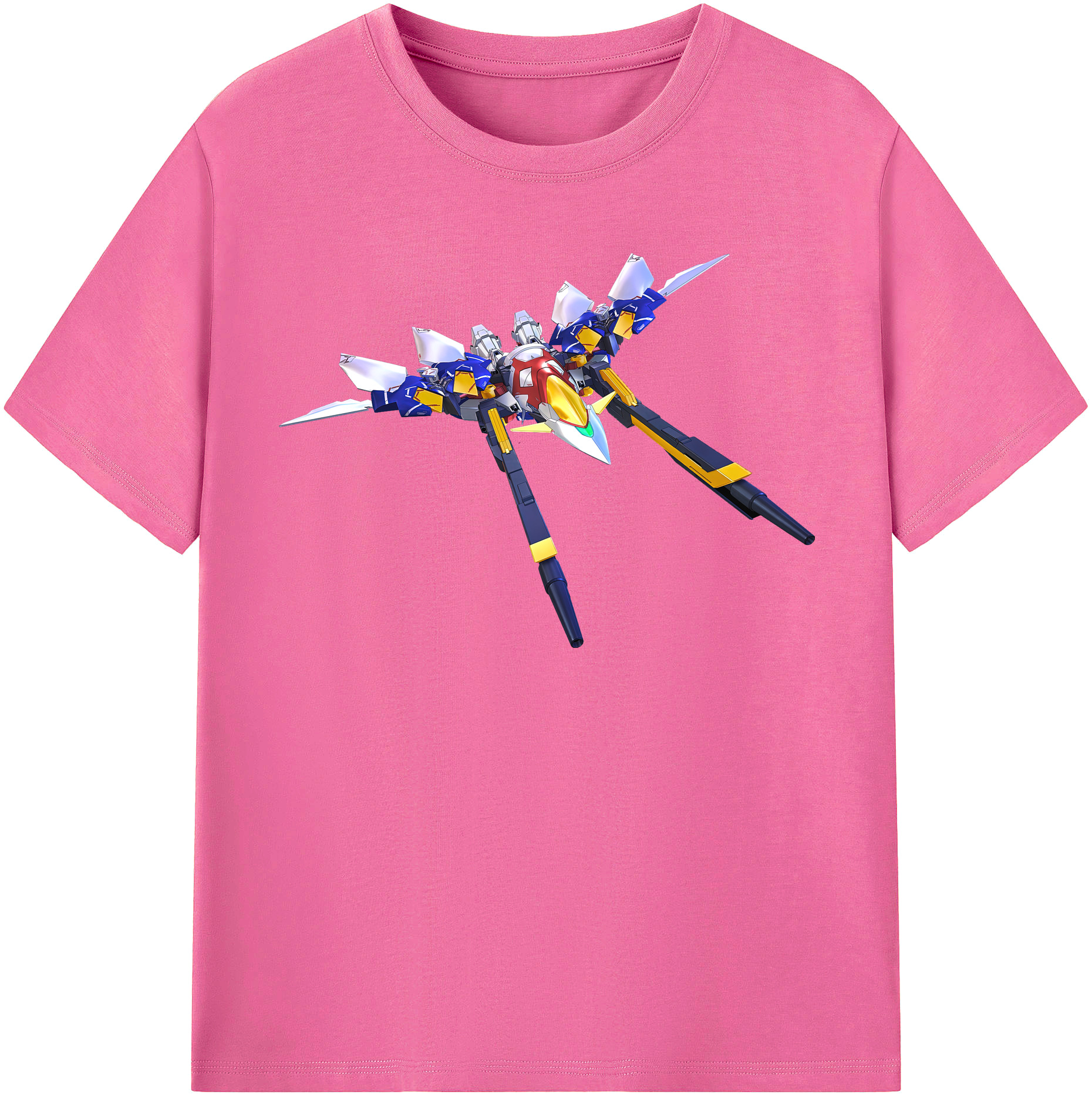 （画像用） 機動戦士ガンダム Mobile Suit Gundam レディースカジュアルプリントTシャツ（綿100％）